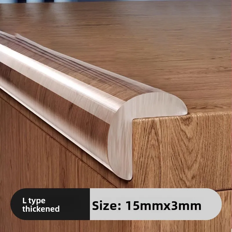 

1M Tables Corner Guards Baby Child Safety Soft Bumper Strip Furniture Clear Toddler Edge Corner Protectors