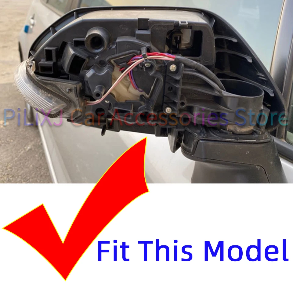 Outside Rearview Mirror Shell For Toyota Yaris Hatchback 2020 2021 2022 2023 2024 Mirror Cover Cap Housing High Quality Painted