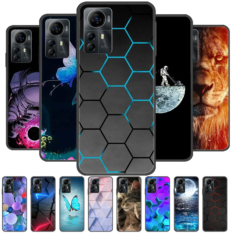 Phone Case For ZTE Blade A72S Cases Wolf Lion Soft Silicone Cover For ZTE Blade A72s Fashion Case BladeA72s A72 S 2023 Coques