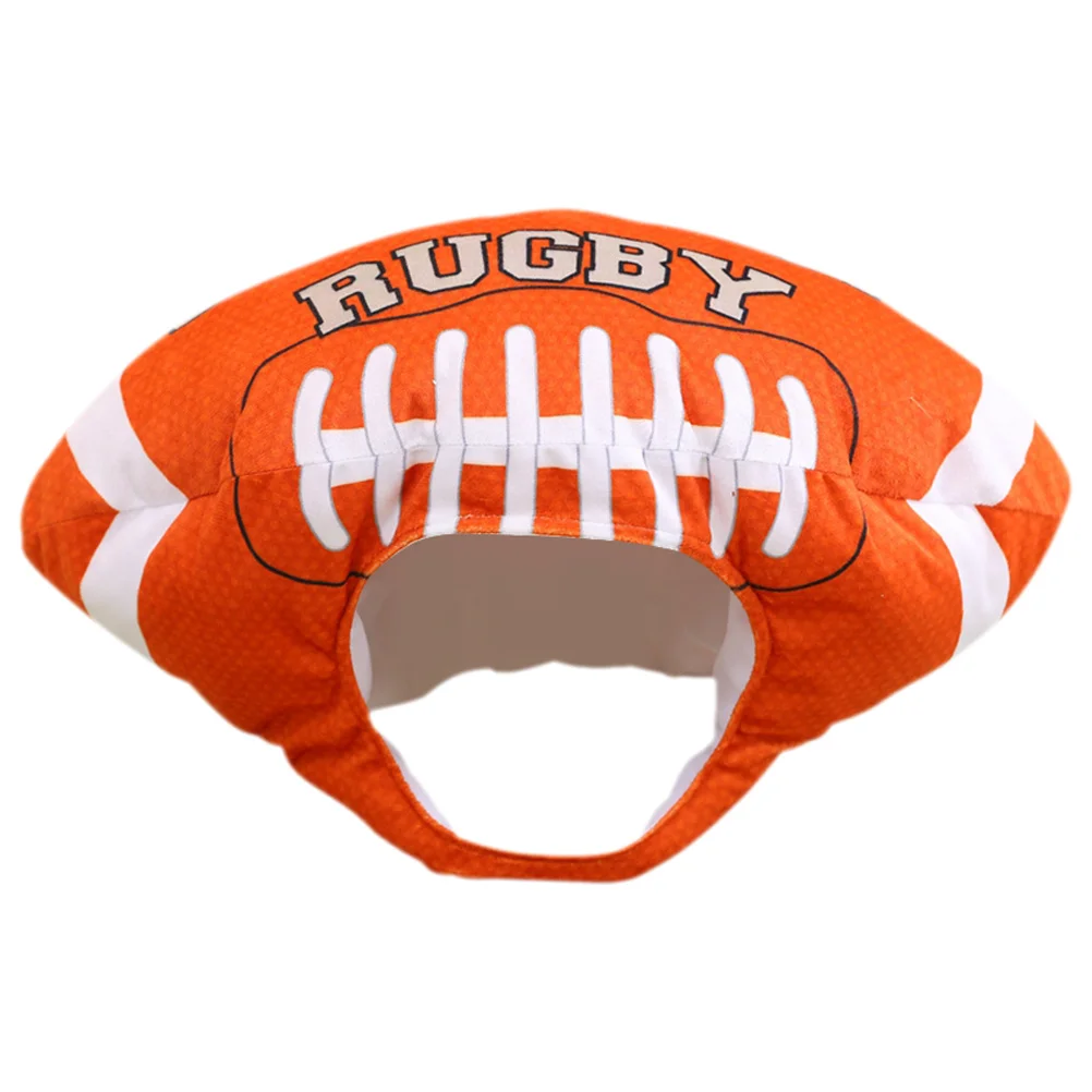 

Football Shaped Party Hat Men Women Cosplay Costume Accessory Warm Comfortable Decorative Festival Photo Prop Performance