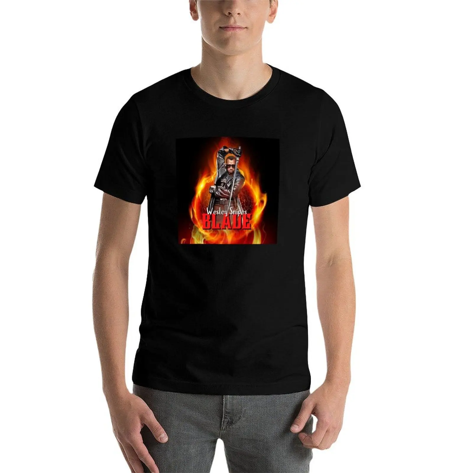 

Blade-Vampire Hunter T-Shirt man t shirt graphic man tshirt T-Shirt