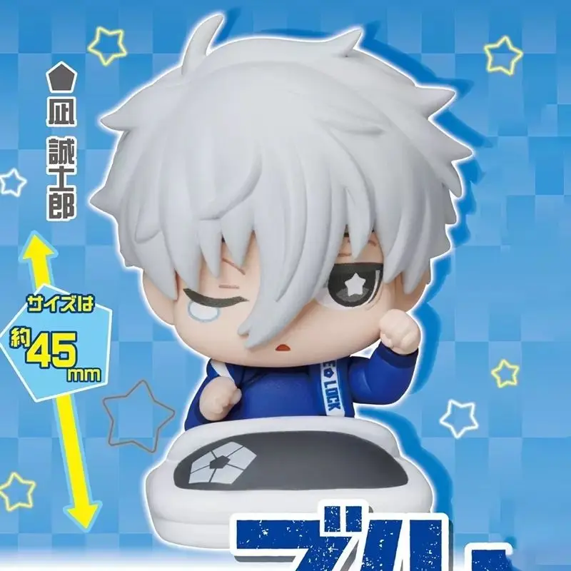 Anime Blue Lock Gashapon Toys Vol.2 Sleep Style Nagi Seishiro Mikage Reo Rin Itoshi PVC Figure Model Decoration Children's Gifts