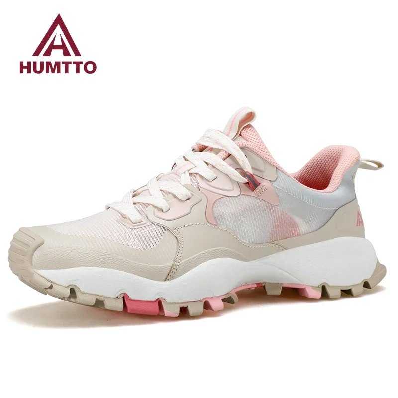 

HUMTTO Breathable Running Shoes for Women Luxury Designer Flats Women's Sneakers Summer Sports Shoe 2024 Outdoor Casual Trainers