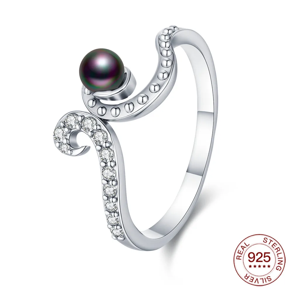 Women's 925 Silver Gecko Snake Scorpion Open Ring, Luxury Zircon