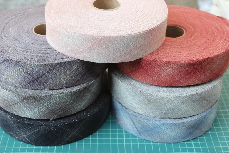 4cm siatka bawełniana rozwiń Bias Binding patchwork taśma, obszywka do szycia materiał pokryty sukienką rzemiosło tapicerka tekstylna