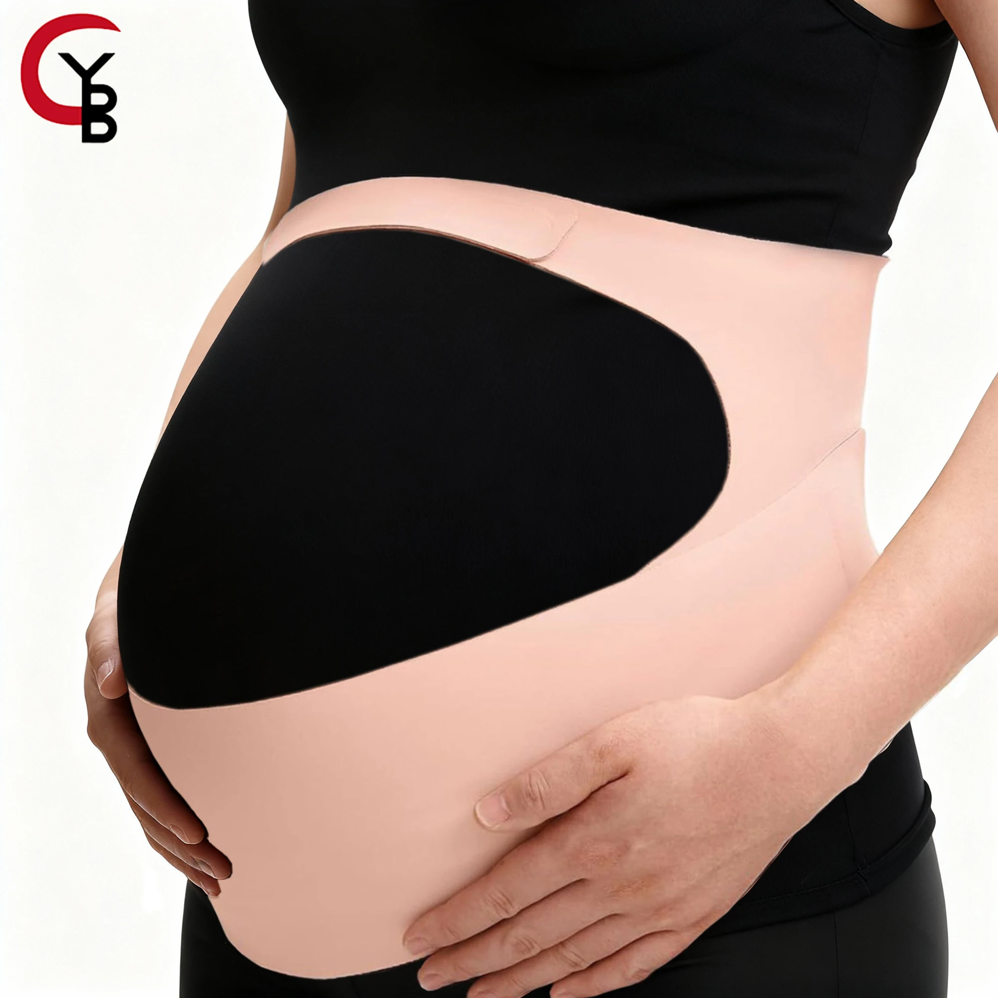 

YANBIGUO One-Piece Maternity Belt Waist Care Adjustable Back Clothe Belt Thin Maternity Abdomen Brace Protect Pregnancy Support