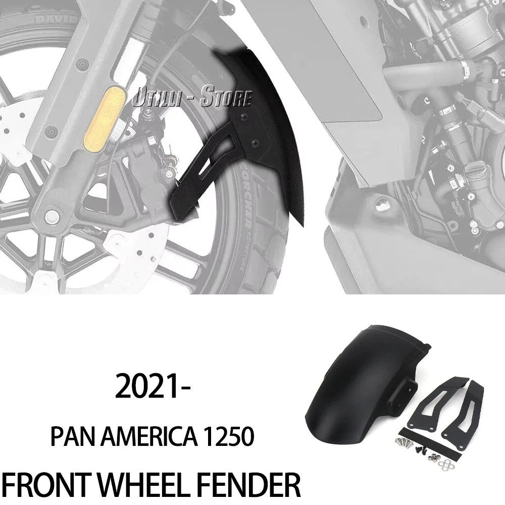 Front Fender For Pan America 1250 Special PA1250 S RA1250S 2021-2024 2023 Motorcycle Mudguard Extended Front Wheel Splash Guard