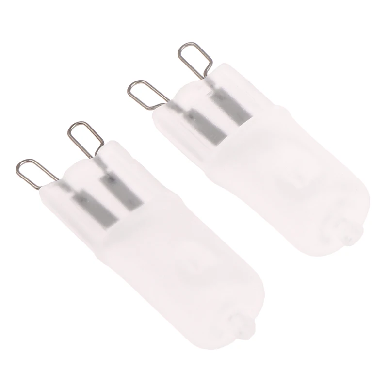 Ampoule halogène G9 super lumineuse, lampe halogène transparente d'intérieur, blanc chaud, 20W