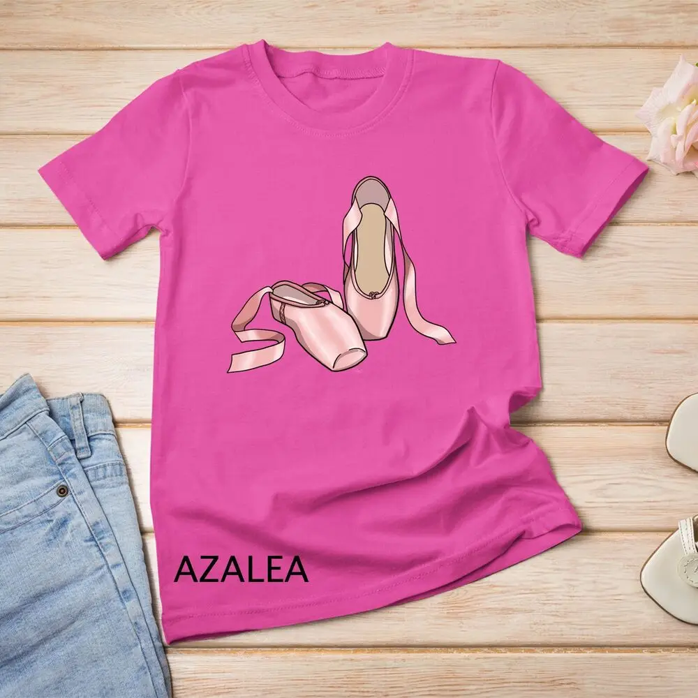 Ballerina Ballet Shoes Cool Toe Dancing Gift Unisex T-shirt