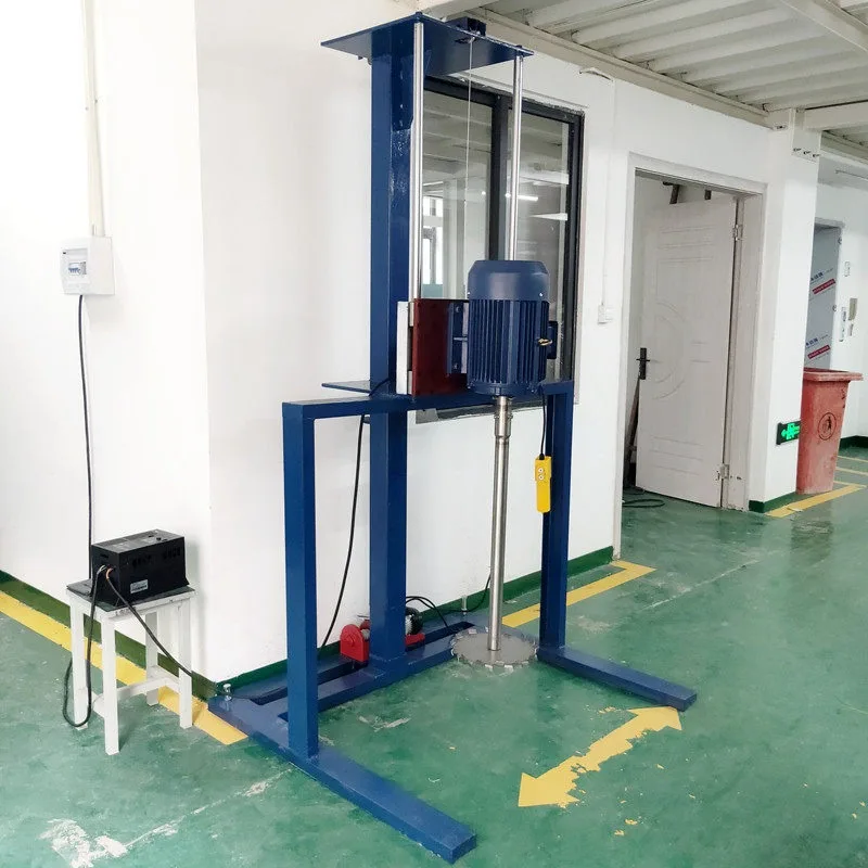 Industrial Production Large Stand Explosion Proof Motor Paint Coating Mixer Variable Frequency High Speed Disperser