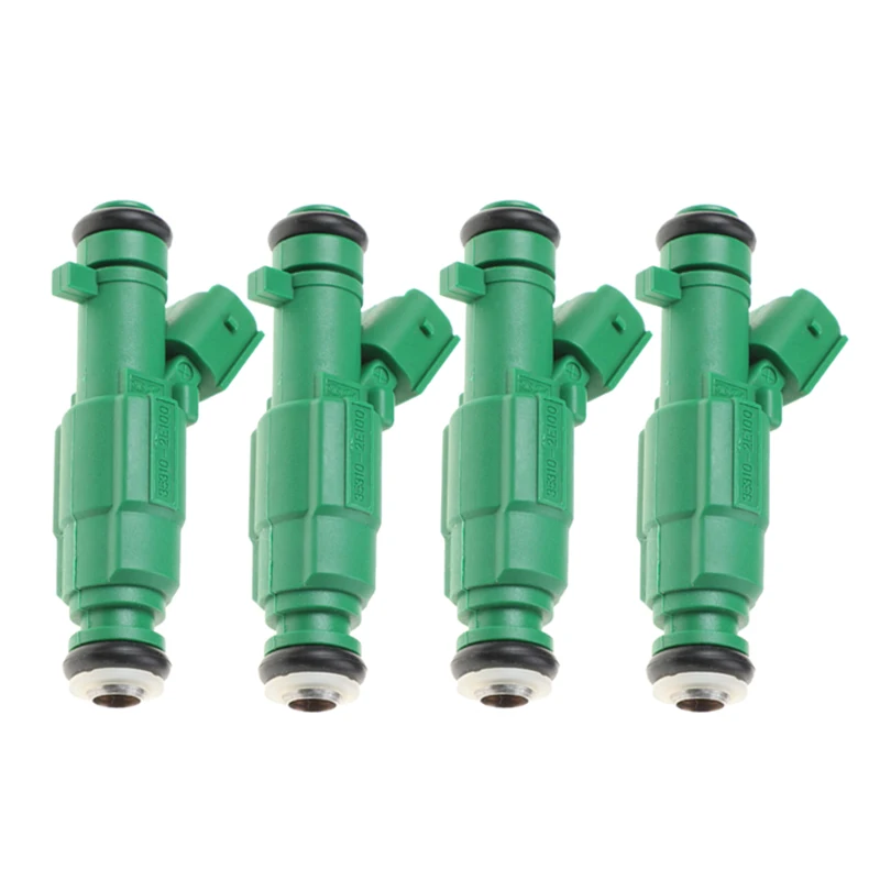 4pcs/lot 35310-2E100 Fuel Injector Nozzle Injection For Hyundai Elantra 2011-2014 1.8L L4 35310 2E100 353102E100 Car Accessories