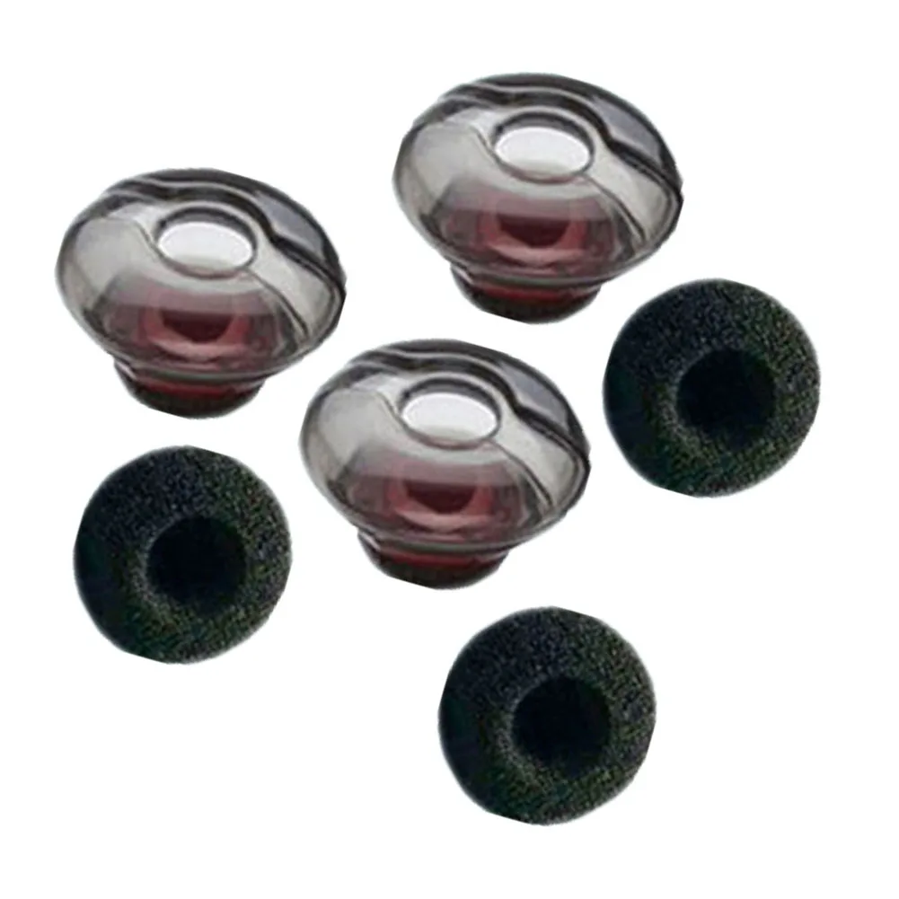 Earplugs For Plantronics Pro/Pro Hd Eartips V5200 Replacement Silicone Foam Earplugs Earplug Cover And Storage Box Set New