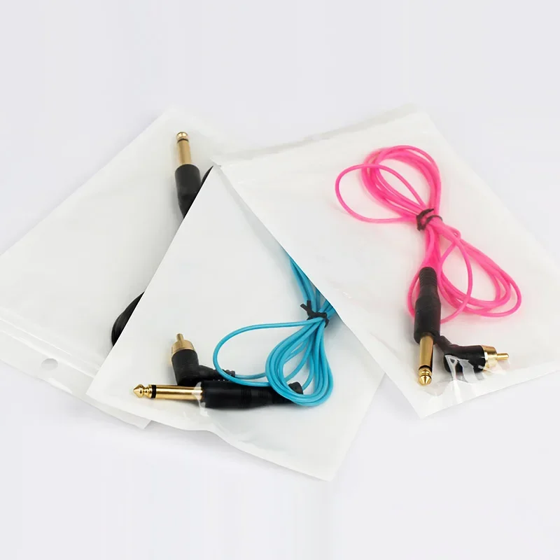 MAMBA High Quality Tattoo Clip Cord RCA Power Cord 2M Soft  Silicone Tattoo Cable for Tattoo Machine