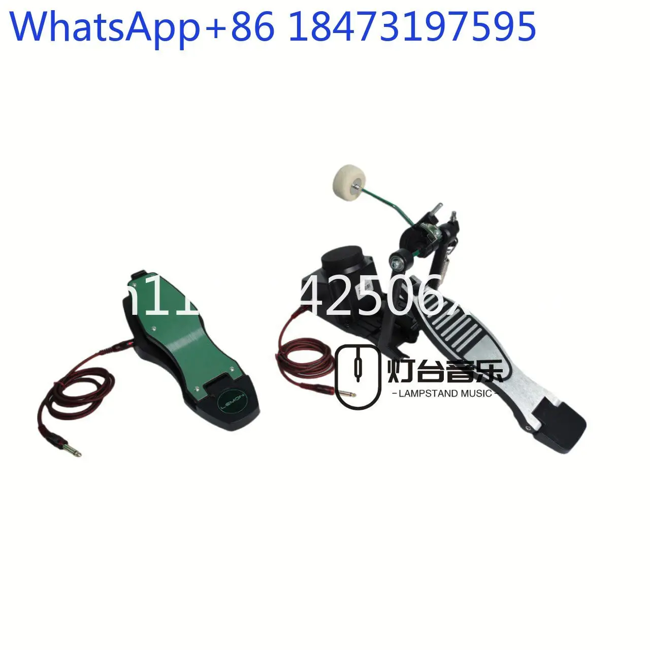 

Compatible with drum pedal, kick drum trigger, kick drum pedal