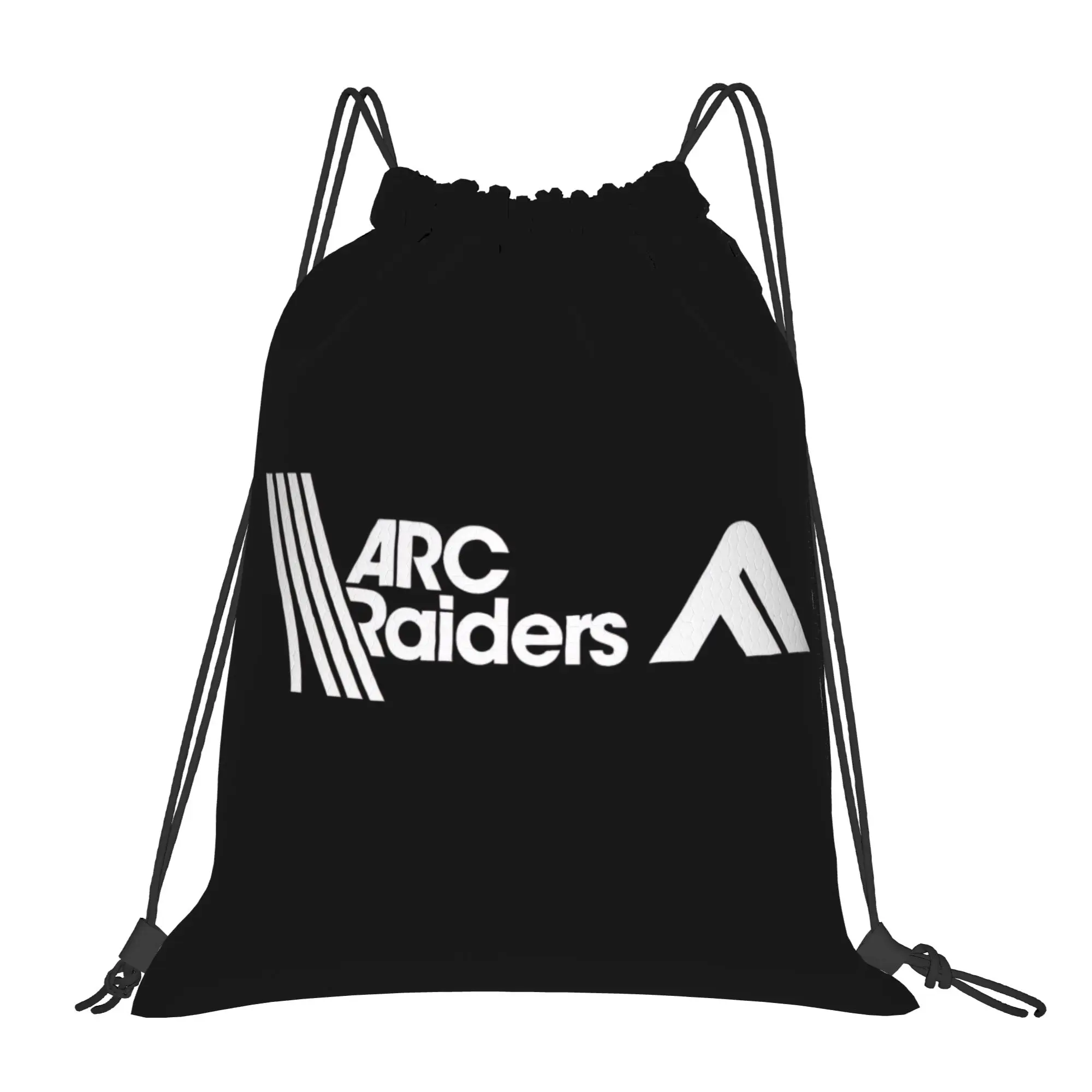 

Game Logo ARC Raiders Backpack Drawstring Basketball Bags Gym Bag Water Resistant String Sackpack for Exercise