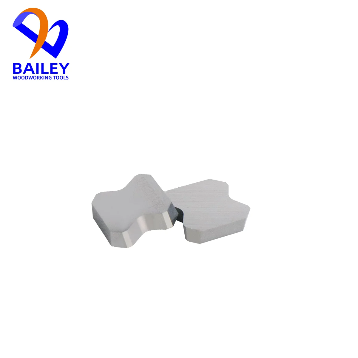 BAILEY 10PCS 12.7x12.7x3.2mm TCT Scraping Blades Woodworking Scarpers for Edge Banding Machine