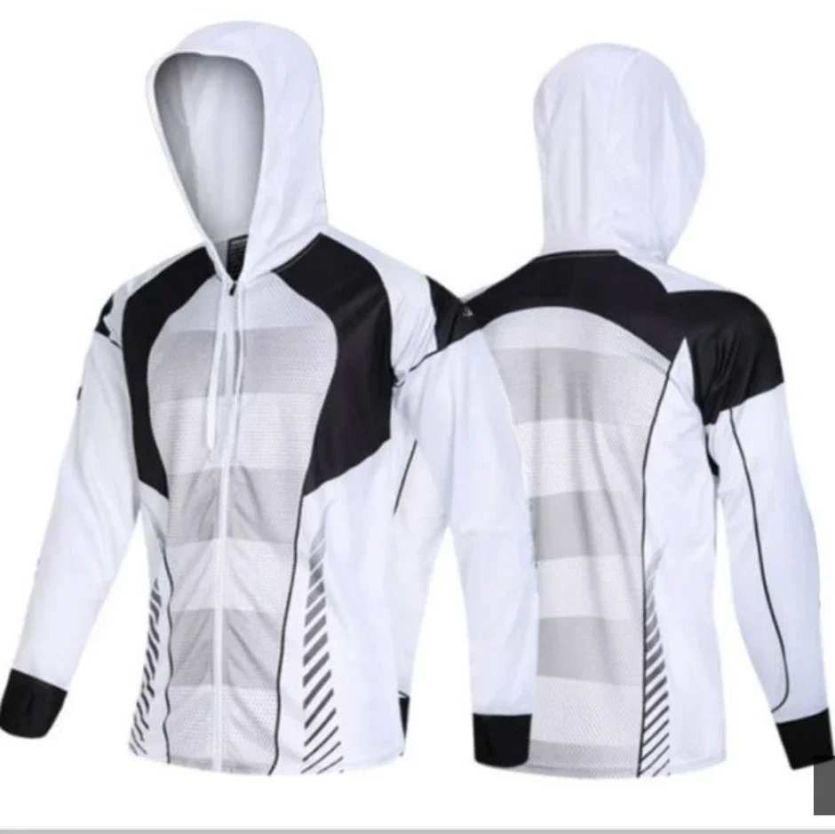 Camisa de pesca con capucha transpirable anti-UV y antimosquitos - imagen 2
