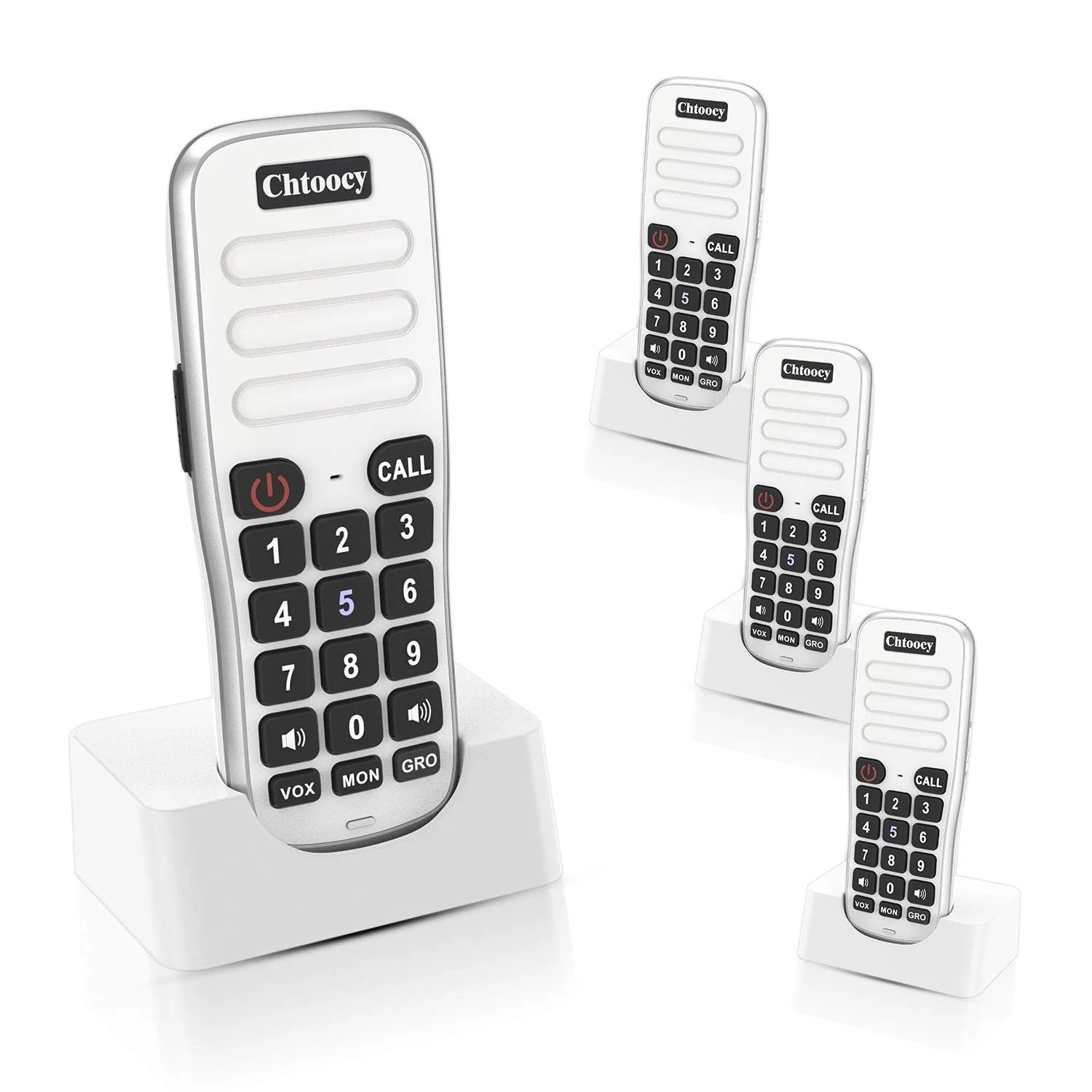 Intercoms Wireless for Home,1 Mile Long Range for House Business Office,Rechargeable Handheld Room to Room Communication System