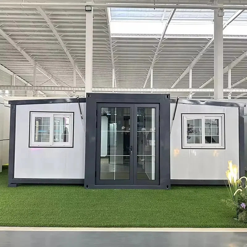 20FT Australia 2 Bedroom Luxury Predfabricated Container Homes 40ft Expandable Container House with Full Bathroom