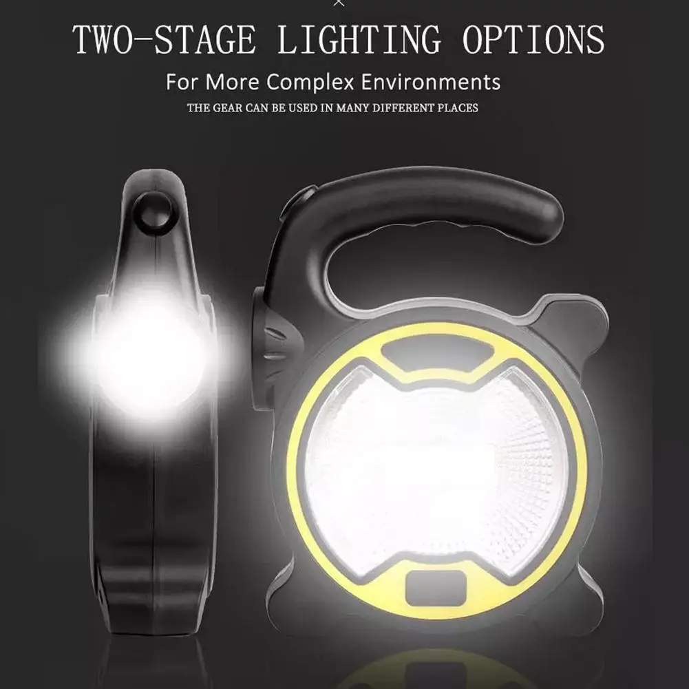 Outdoor Portable Camping Work Light Mini LED Spot Lights Super Bright Flashlight Without Battery Handheld Flashlights Lanterns