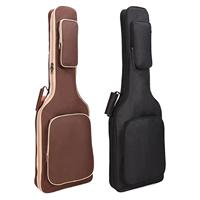 Waterproof Electric Guitar Bag Backpack Performance Bag Bass Case for Travel