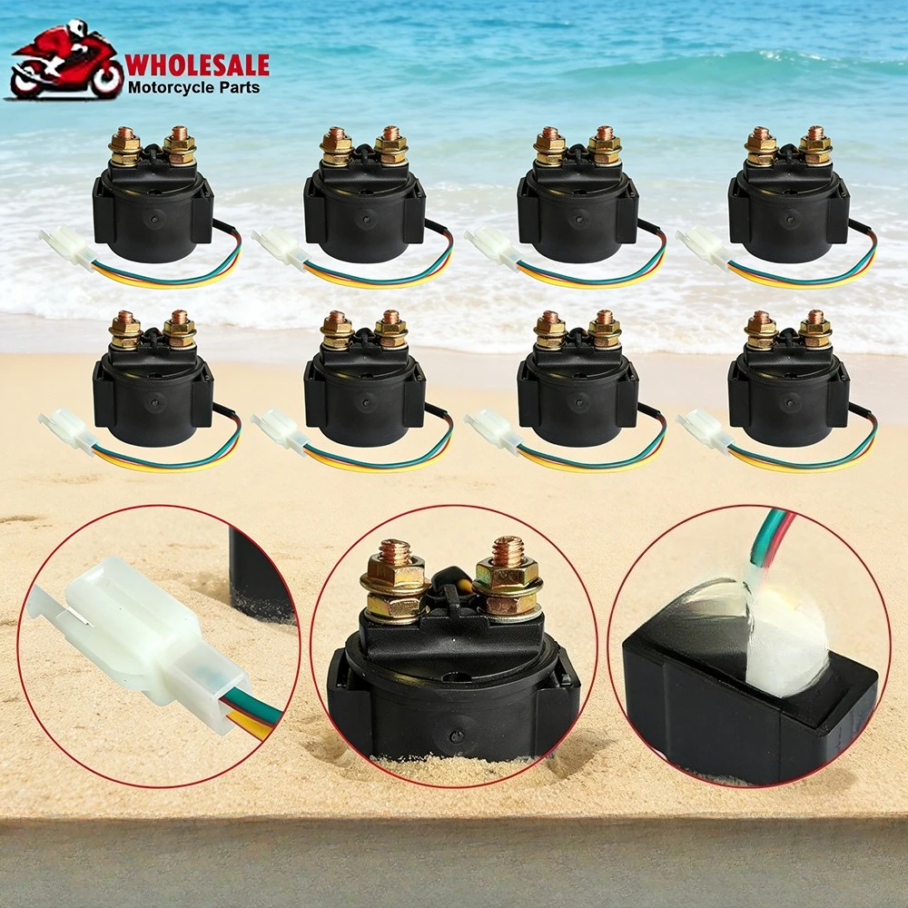 

1pc/2/4pc Starter Relay Solenoid Ignition Switch For YAMAHA TTR225 TTR250 XT225 SEROW XT 225 XT600 Dirt Bike XT 600 TTR 225 250