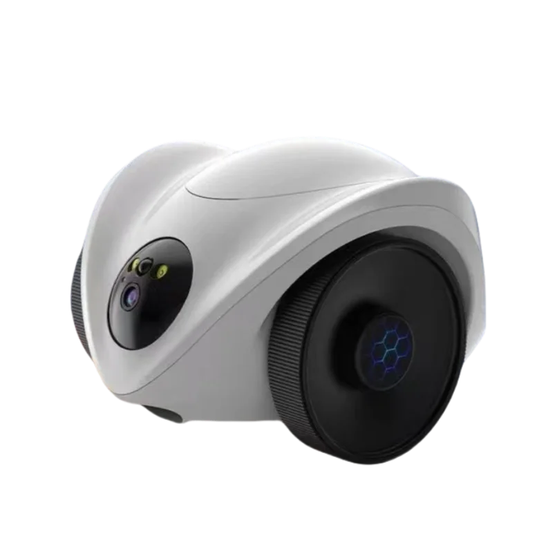 

Pet Companion Robot Movable Camera Home Remote Voice Feeder Monitoring