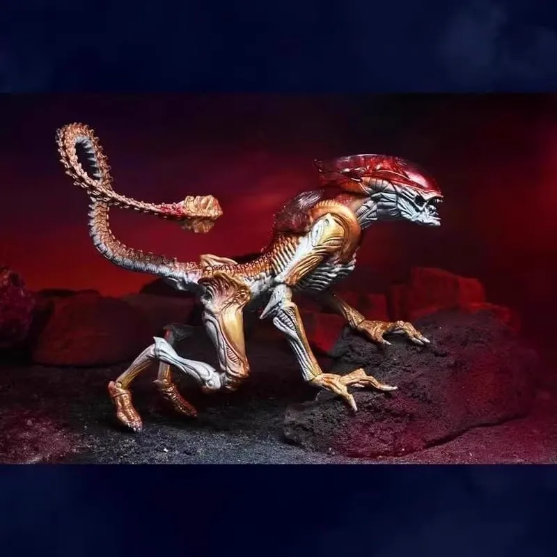 

【В наличии】 7-дюймовая мобильная кукла ручной работы «Чужой», пантера, черная пантера, Avp Contract, железная кровь, воин, шрам, шрам, модель игрушки