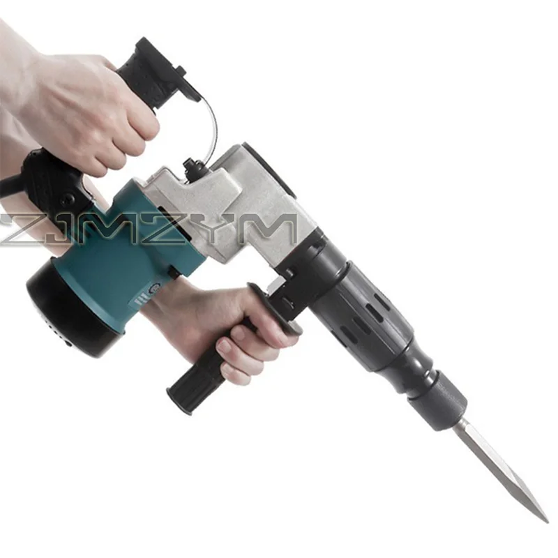 Heavy Duty Electric Hammer, Impact Demolition Hammer, Handheld Electric Pick Wall Demolition, Water Electricity Installation