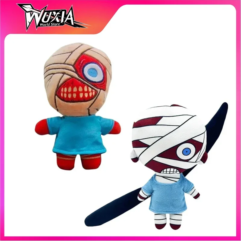 25cm Mouthwashing Game Figure Doll Captain Mouthwash Plush Toy Doll Cartoon Stuffed Game Character Dolls for Kids Birthday Gifts