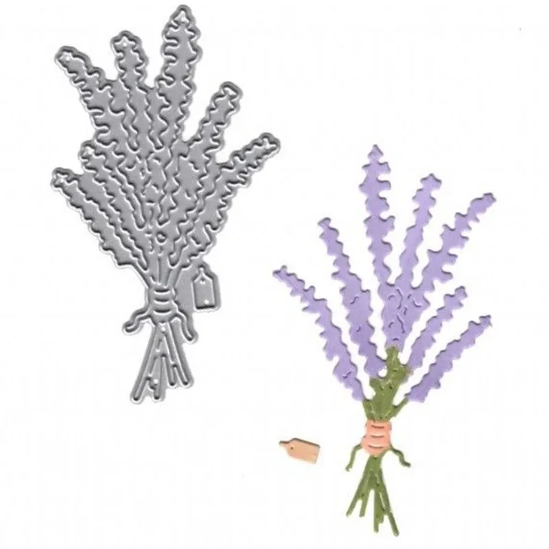 

Lavender Metal Cut Dies Stencils for Scrapbooking Stamp/Photo Album Decorative Embossing DIY Paper Cards