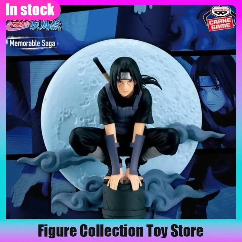 

Оригинальная коллекционная фигурка BANDAI BANPRESTO NARUTO Uchiha Itachi Memorable Saga, специальная ПВХ-модель 13 см, аниме-персонаж, игрушка, подарок