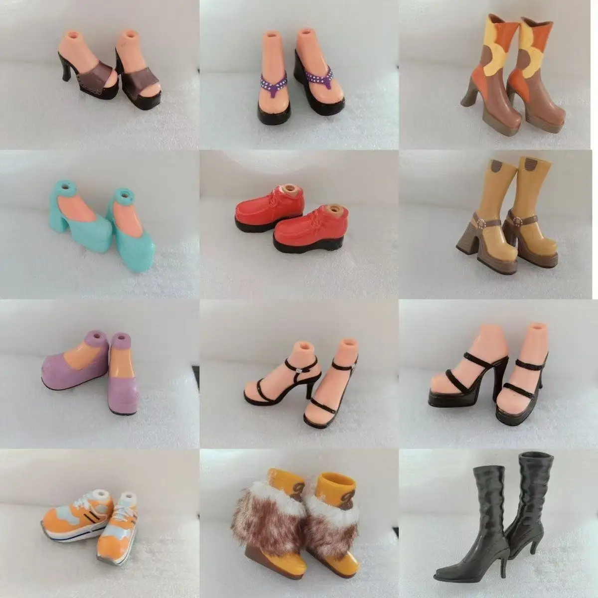 

1 Pair Dolls Accessories shoes for bratzdoll DIY dolls shoes accessories