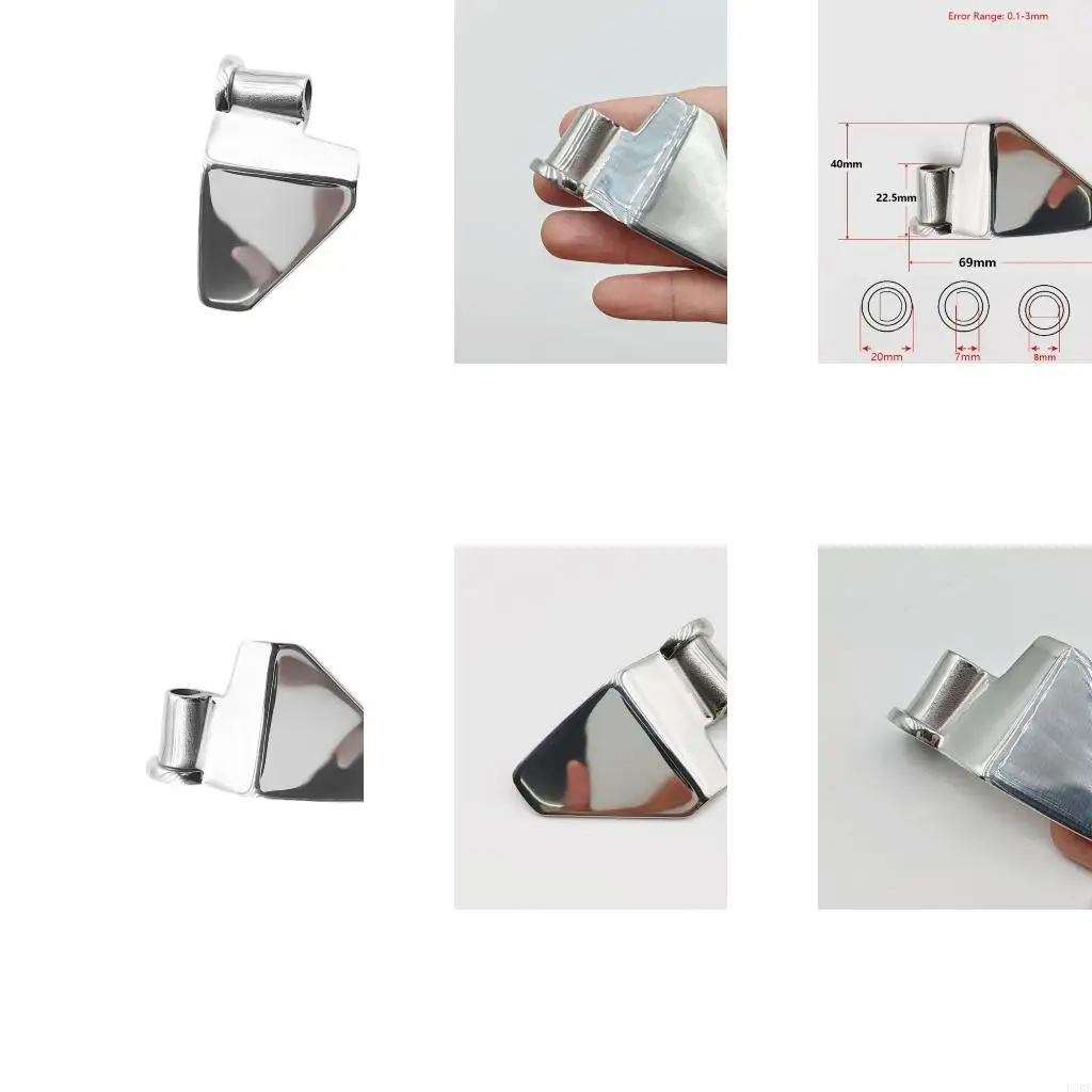   Dough Stirrer Mixing Paddles Stainless Steel Texture for Kitchen Bread Machine