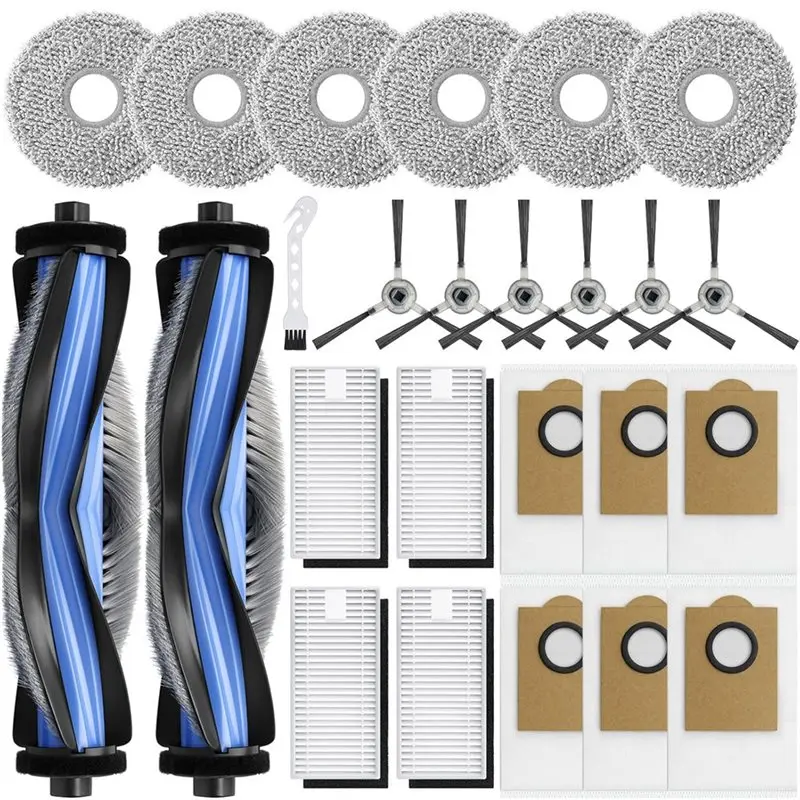 

ABBZ-Replacement Main Side Brush Hepa Filter Mop Cloth Dust Bags For Lefant M3 Accessories Robotic Vacuum Cleaner Parts