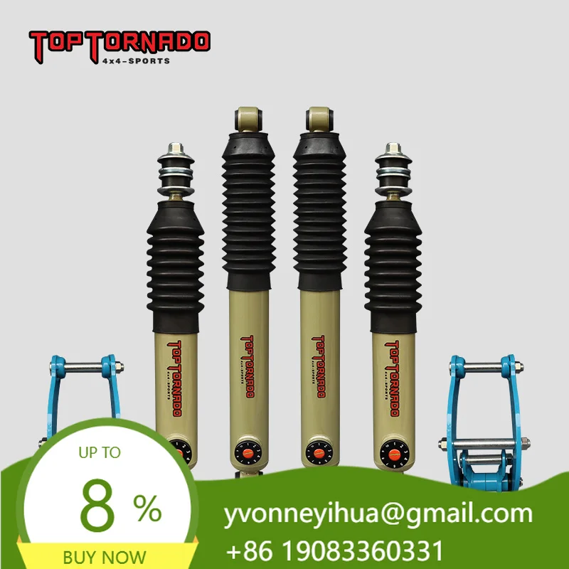 Off Road 2-inch Suspension Lift Kit With 4X4 Soft And Hard Adjustable Shock Absorbers Suitable For Great Wall Wingle/Steed