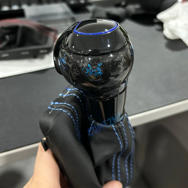 Forged carbon fiber Gear Shift Knob for Audi A3 S3 RS3 S6 RS6 A7 A6 Golf 7 7.5 GTI Car Shift lever knob LHD
