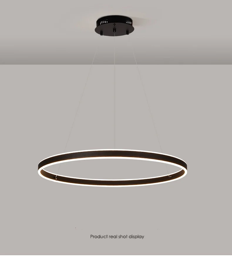 Minimalism Circle LED Ceiling Chandelier