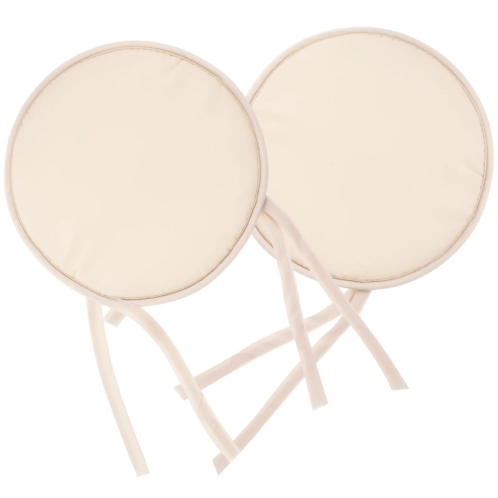 

2Pcs Thick Sponge Round Chair Cushion Comfortable Soft Slow Rebound Seat Cushion Suitable for Office Desk Dining Seating