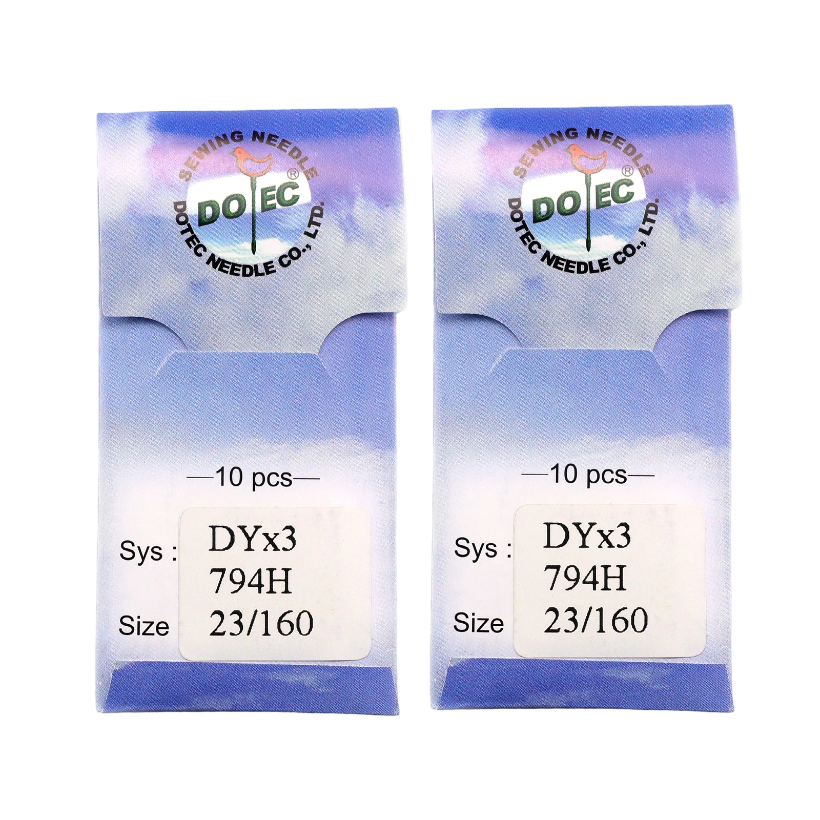 20PCS Dotec DYX3 (794H) Needles For Industrial Sewing Machines DYX1, SY5210, 53:20, SY 5213, 7X1, 7X3