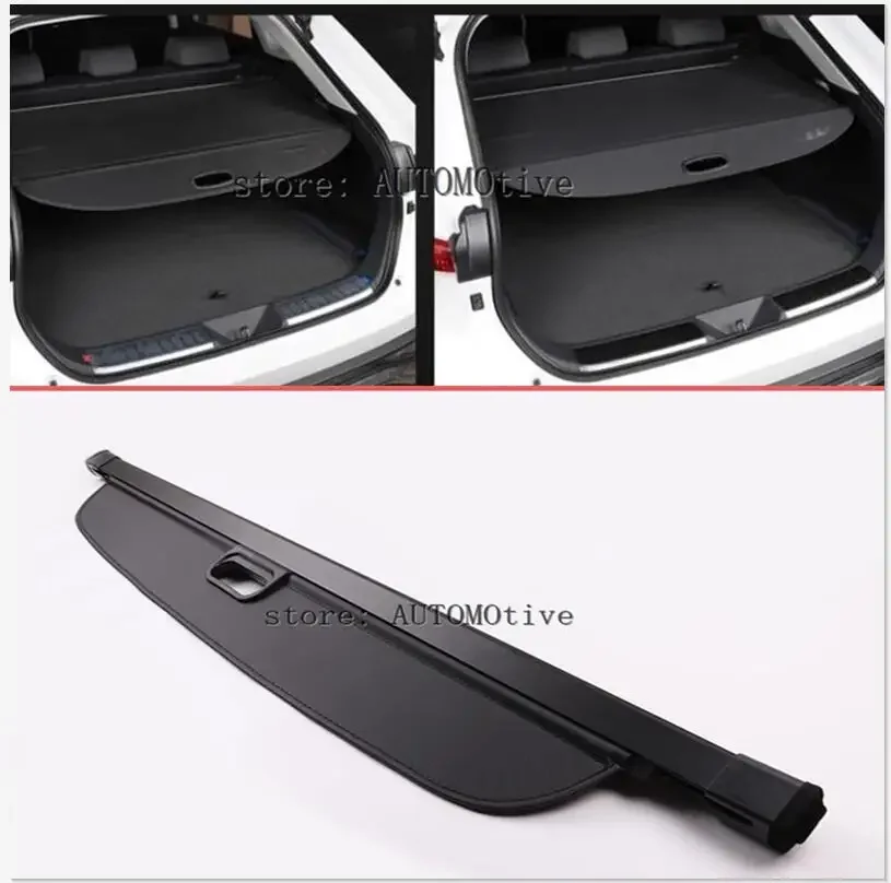 

Car Rear Trunk Security Shield Cargo Cover For Toyota HARRIER High Qualit Auto Accessories