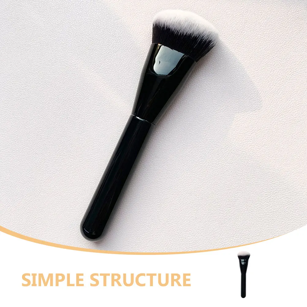 Fondotinta morbido per trucco liquido Piccolo trucco portatile per le donne Blush viso Applicatore in polvere Strumento Fondotinta Miscelazione di liquidi