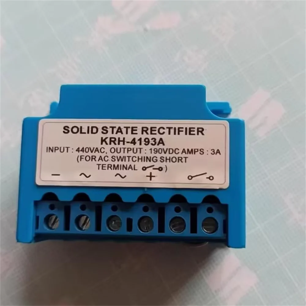 KRH-4193A 440VAC 190VDC 3A Solid State Rectifier EH720HHD