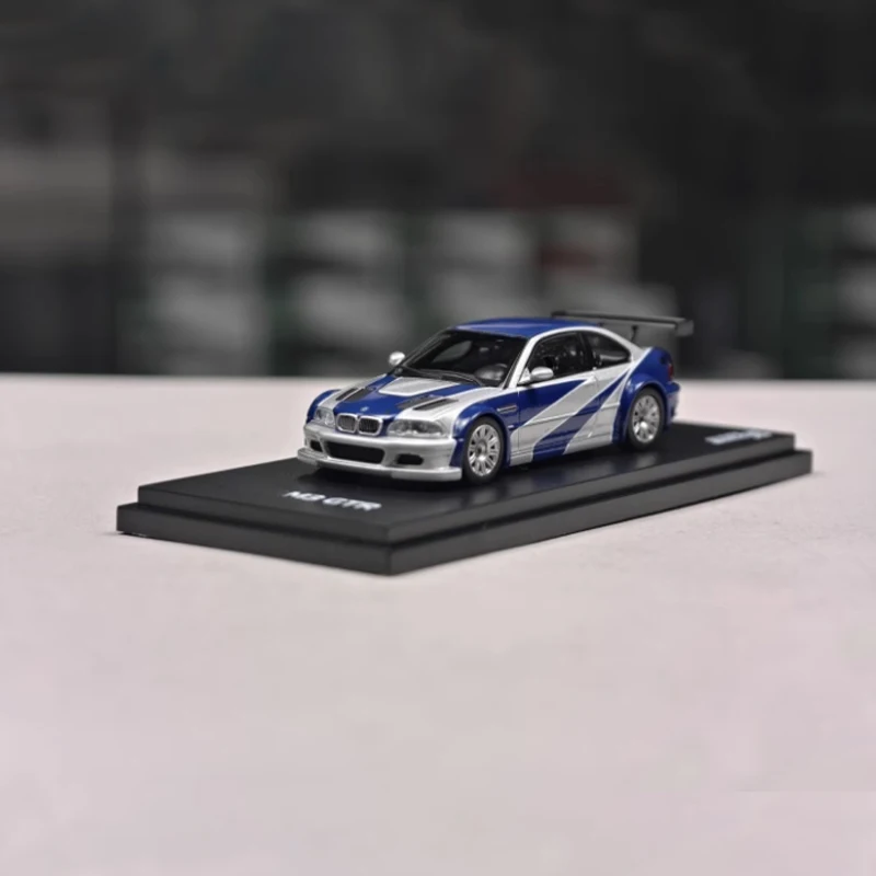 

Литой под давлением оригинальный масштаб 1:64 M3 GTR модель из сплава, имитация классического украшения, хобби, сувениры, коллекция подарков, статический дисплей