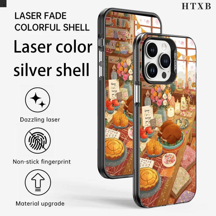 حافظة هاتف عيد الشكر تركيا لهاتف آيفون 17 إلى 11 برو ماكس بلس #1