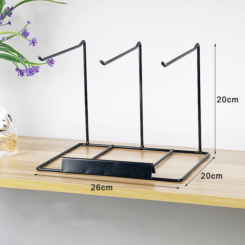 Iron Bracket Jewelry Display Rack for Earrings & Necklaces