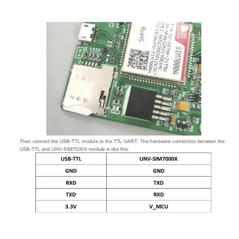 Imagem -04 - Módulo 4g da Placa Sim7000a de 10 Pcs