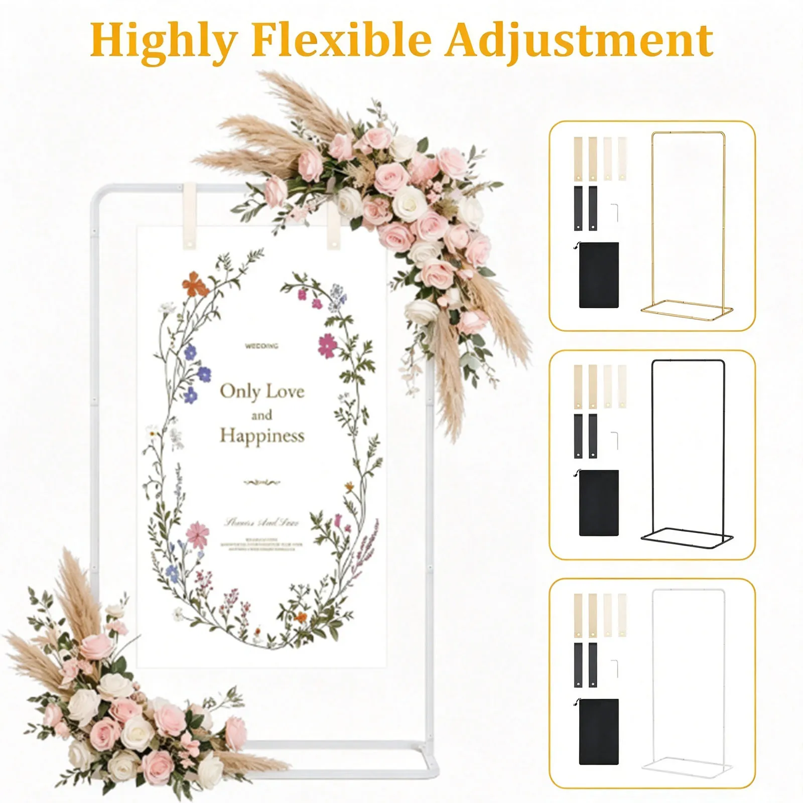arches-de-mariage-en-fer-supports-de-bienvenue-supports-de-logo-de-mariage-supports-de-signalisation-supports-de-fleurs-accessoires-de-decoration-de-fete-decor-de-fond