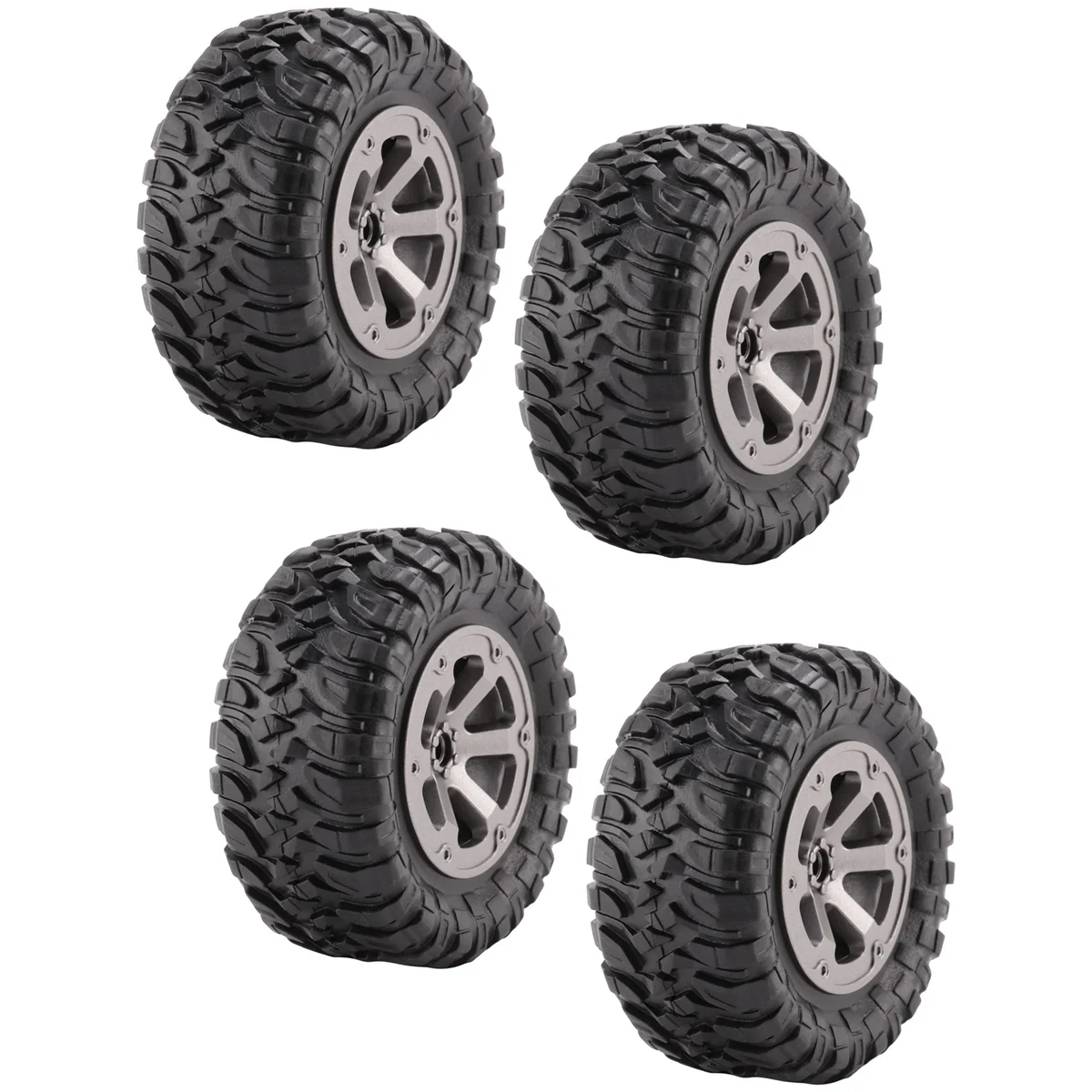 A97T4Pcs 73 мм шина для WPL C14 C24 B24 B36 MN D90 MN-90 MN99S FY003 FY004 RC автомобильные обновленные детали аксессуары