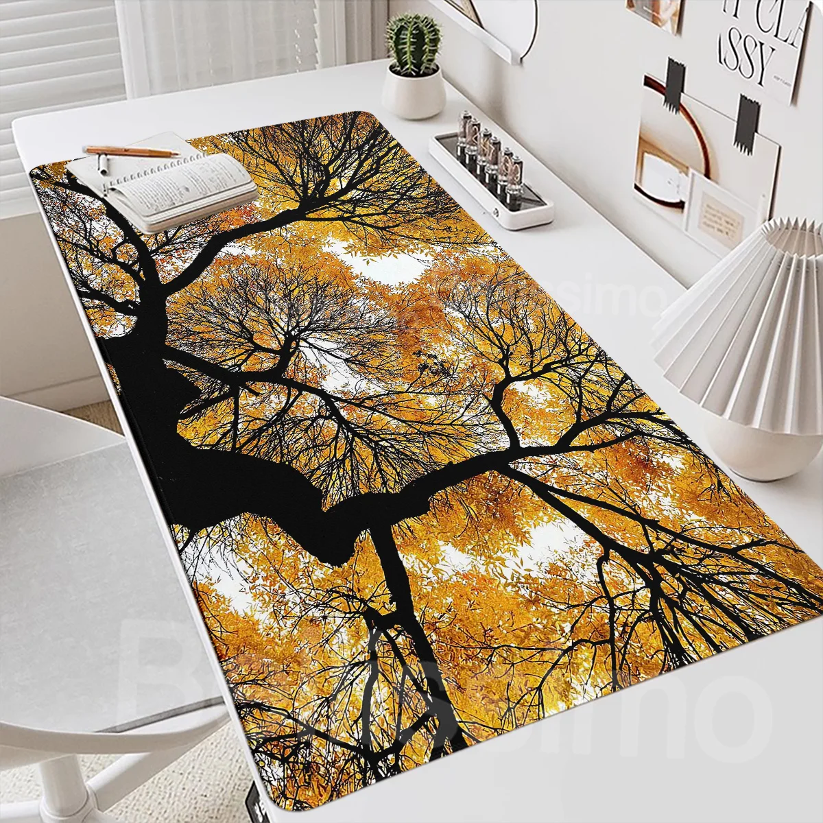 

Forest Design Art Shadow of A Tree Mouse Pad Non-slip Rubber Desk Mat Pc Gaming 1000x500mm Keyboard Mouse Mats Laptop Mousepad